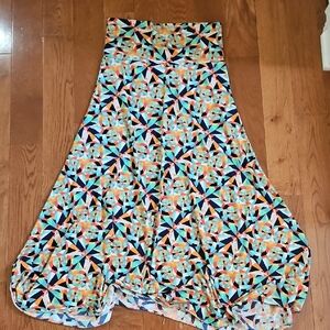 ON HOLD FOR RUSTIC LuLaRoe Colorful Geometric Maxi Skirt